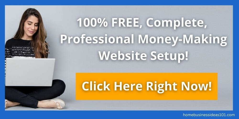 Get your free money-making website setup now