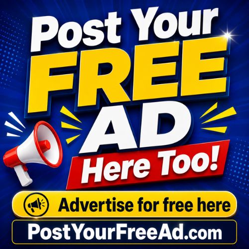 post your free ad here too